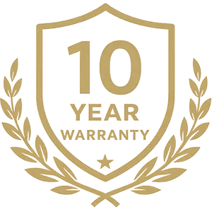 10 year warranty