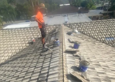 Ridge capping works Townsville
