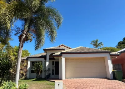 Tile roof restoration Townsville - before