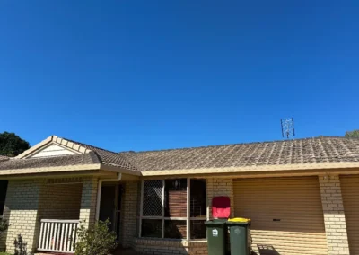 Tile roof restoration Townsville - before