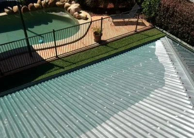 Metal roof restoration Townsville