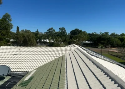 Tile roof restoration