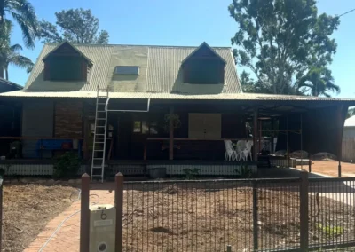 New metal roofing Townsville - before
