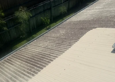 Metal roof cleaning
