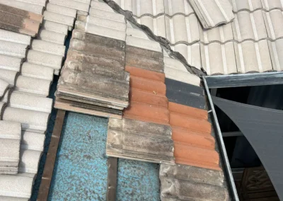 Tile roof repairs